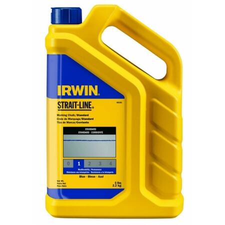 IRWIN Standard Marking Chalk- Blue - 5 lbs. 586-65101ZR
